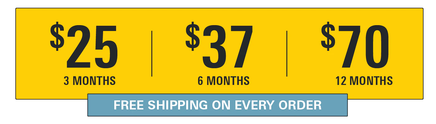 Pricing and Free Shipping