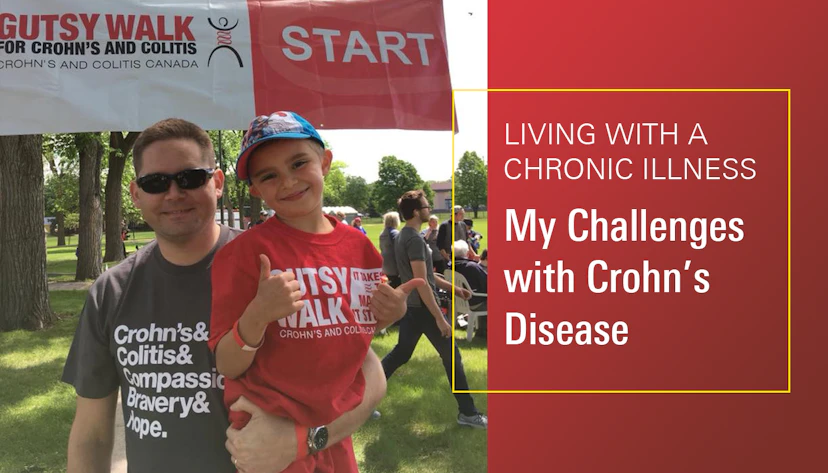Living with crohn'-Kyle Brown