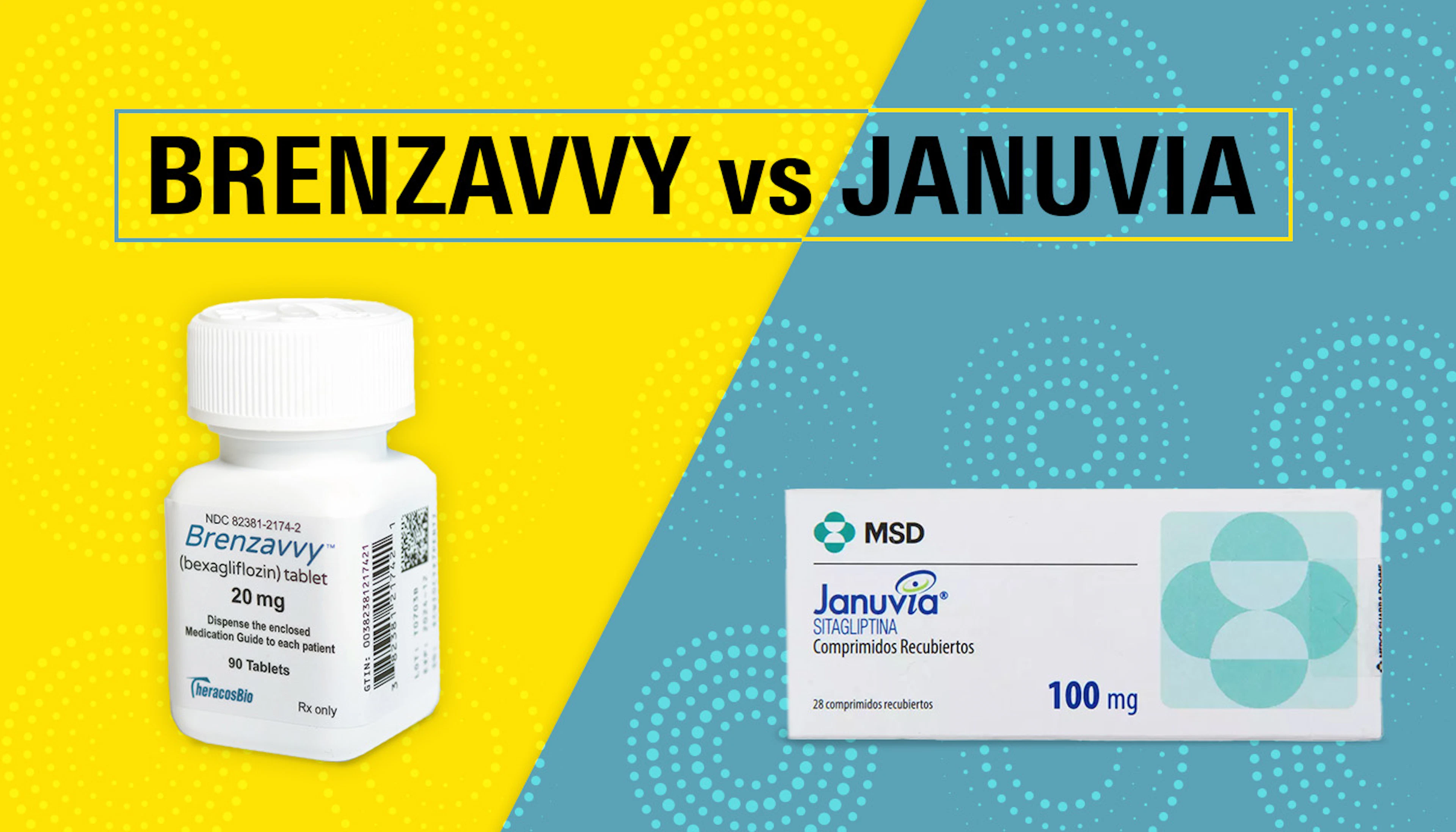 januvia and semaglutide Brenzavvy vs Januvia: Key Differences