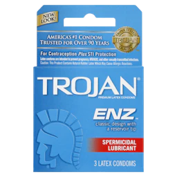 Trojan Spermicidal-Lubricated Condoms