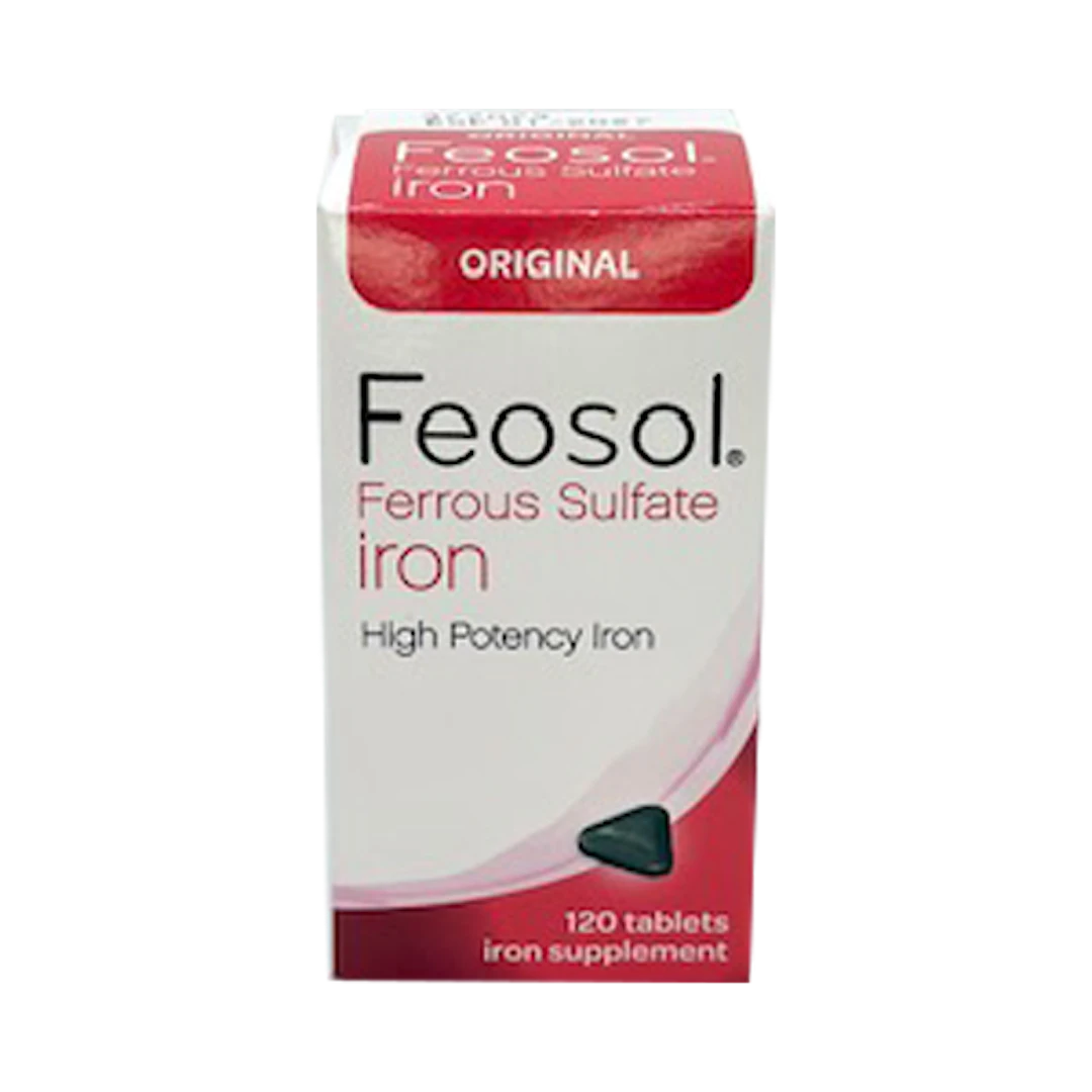 Feosol Ferrous Sulfate Iron