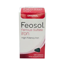 Feosol Ferrous Sulfate Iron