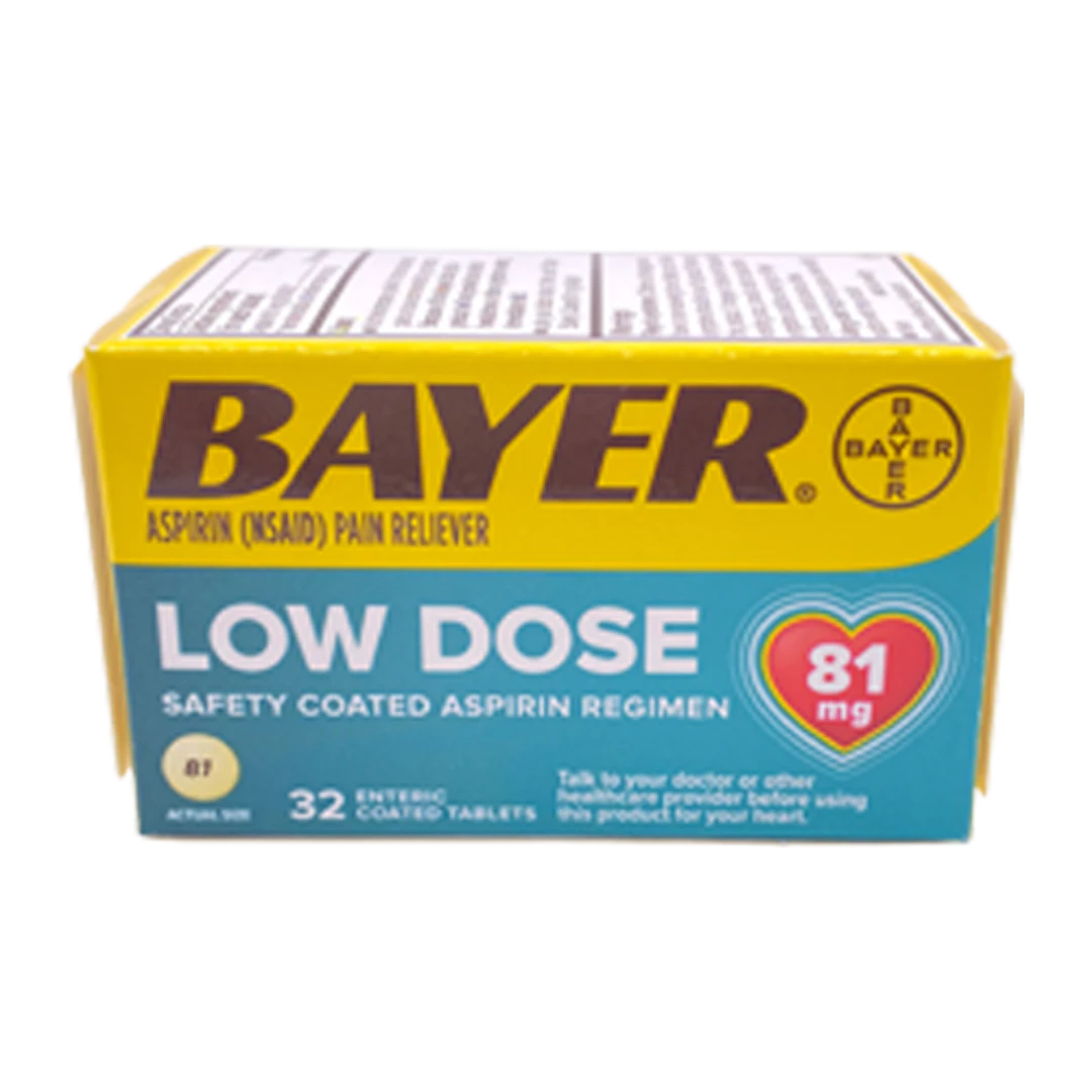 Bayer Regimen Low Dose Aspirin