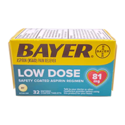 Bayer Regimen Low Dose Aspirin