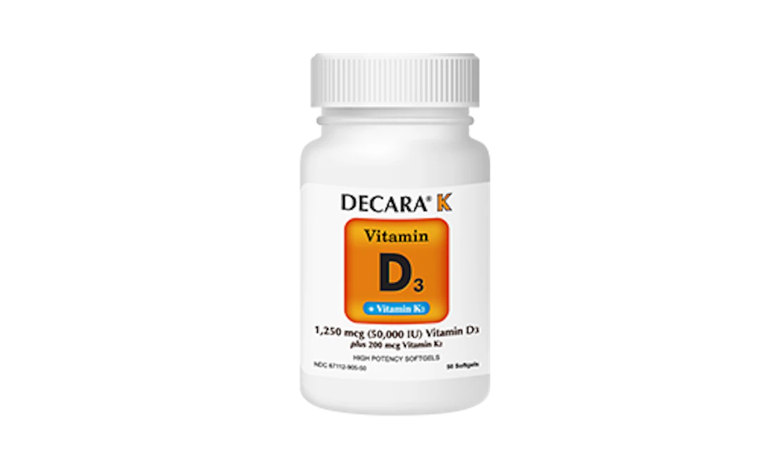 Decarak 50k with Vitamin K